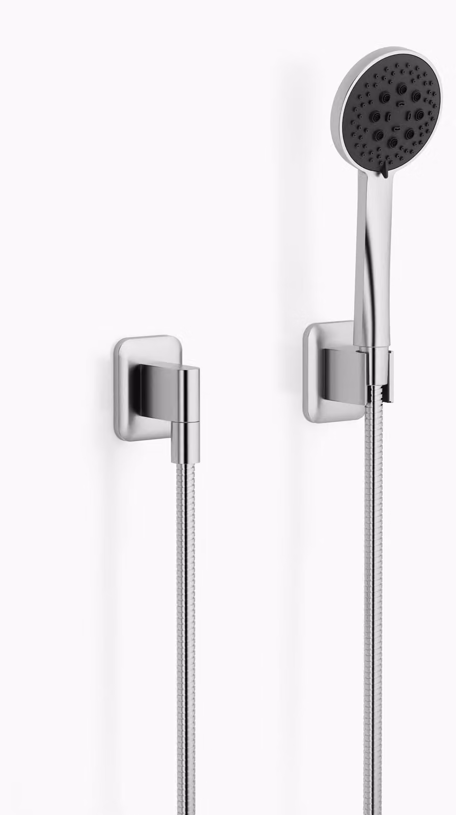Garniture de douche LISSÉ de Dornbracht avec rosaces individuelles, flowReduce, 27803845-930010, 27803845-930010