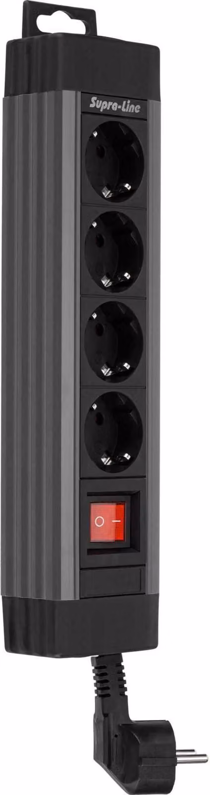 Presa REV a 4 vie 1,9 m Supraline con interruttore antracite