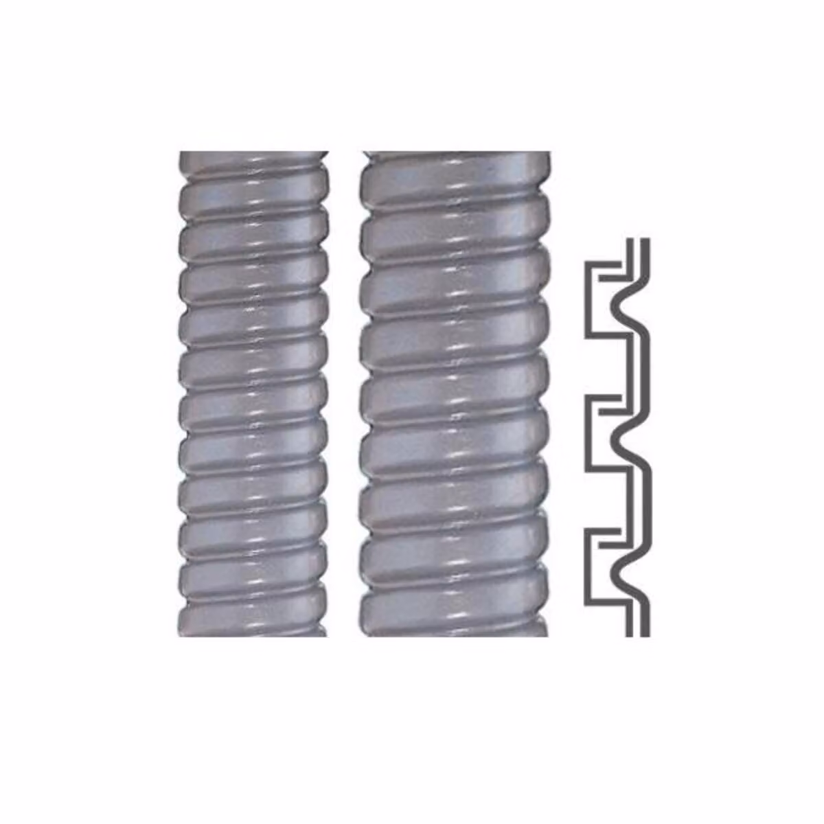 Guaina di protezione metallica Flexa SPR-PVC-AS AD36/10gr 12011111029