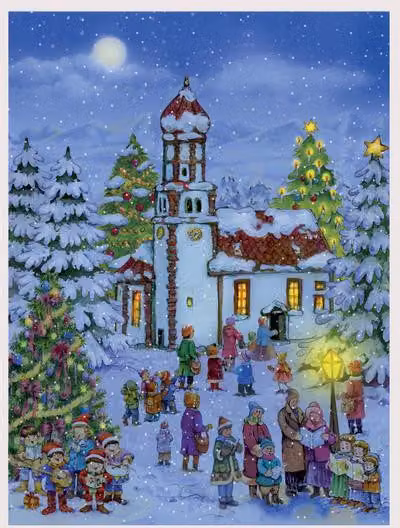 Calendario dell'Avvento «Cappella di Natale»