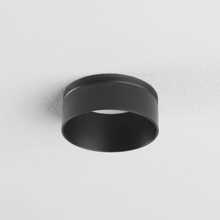 Astro Can 50 Bezel - Illuminazione a binario Bezel nero opaco