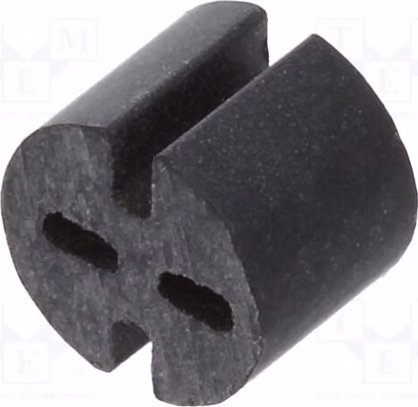 10 distanziatori, diametro esterno: 5,1 mm, lunghezza: 4 mm, LED diametro: 5 mm, colore: nero. Codice prodotto: 8GE04V80556. Distanziatore