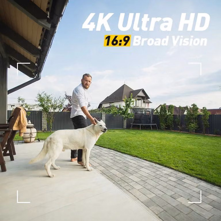 Telecamera di sicurezza - Sistema di telecamere di sicurezza - Videosorveglianza - 4K Ultra HD - Registratore video digitale (DVR) a 8 canali - H.265