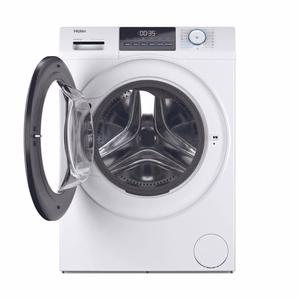 Lavatrice Haier HW80-BP14929A-S a caricamento frontale, 8 kg, 1400 rpm, Classe A, colore Bianco, L: 60 cm, H: 85 cm, P: 55 cm – 2