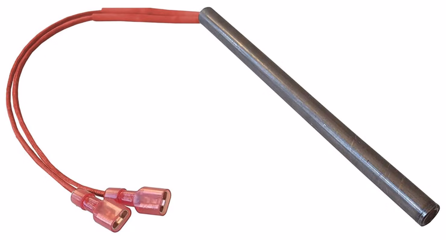 Candela di accensione compatibile per stufe a pellet P6 - P9 - P12, asta di accensione da 300W