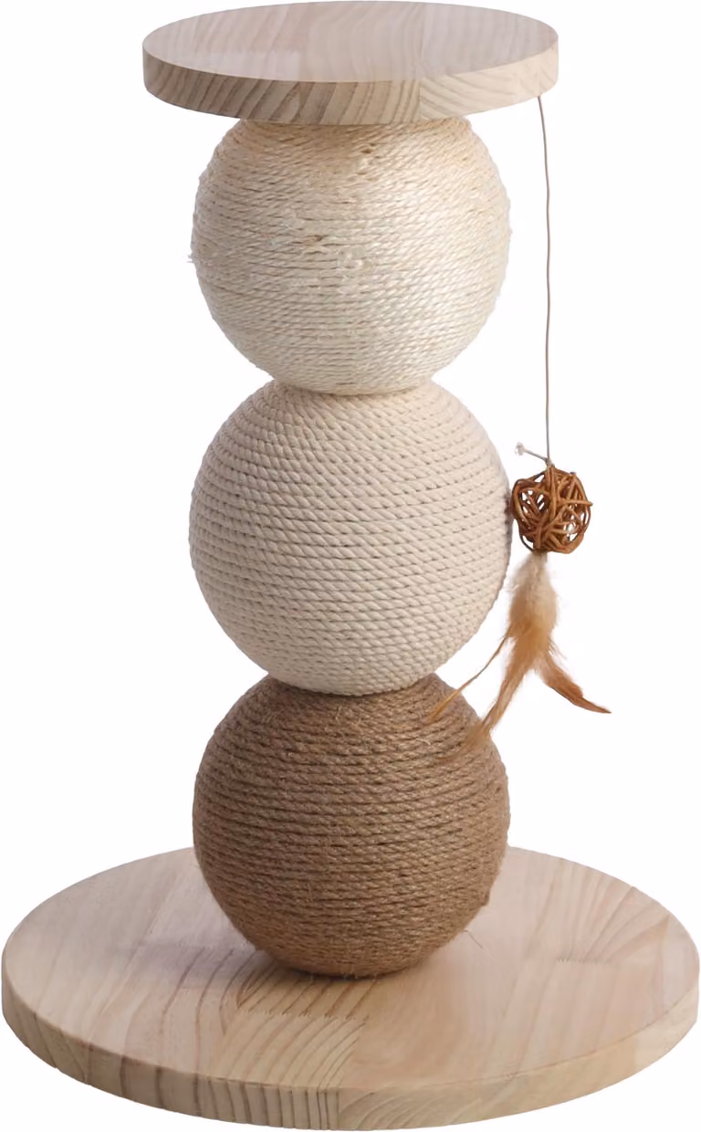 Albero per gatti Flamingo Snowie, color beige