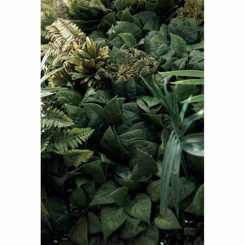 Siepe sintetica a pannello mix Hawaiian verde Yes Everyday L 100 cm x H 100 cm – 2