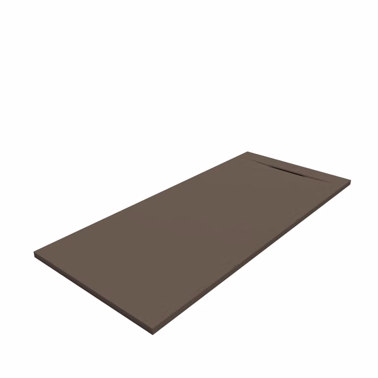 SANYCCES SIENA Piatto doccia rettangolare SanyDur Gel Coat 180 x 80 cm, Cacao