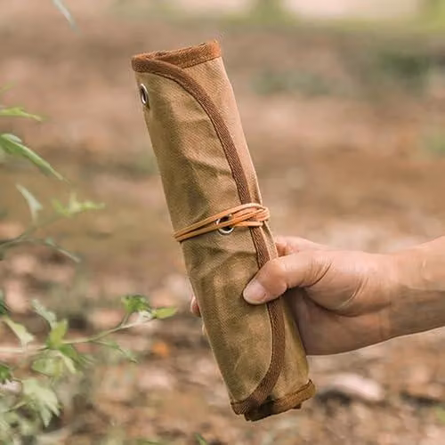 Tovagliette in Finto cuoio impermeabili e resistenti al calore - Set di 4 tovagliette nere