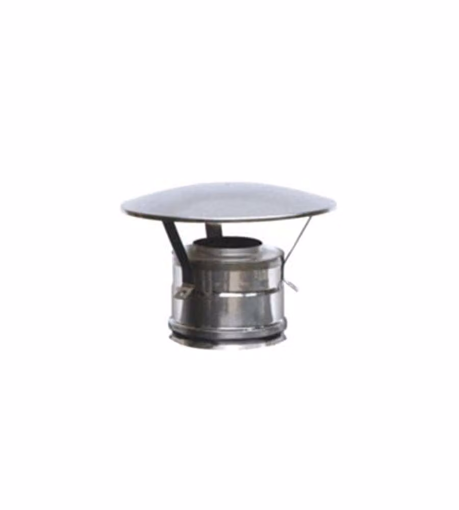 Terminale Parapioggia Maral in Acciaio Inox Color Argento 15/20 Dp