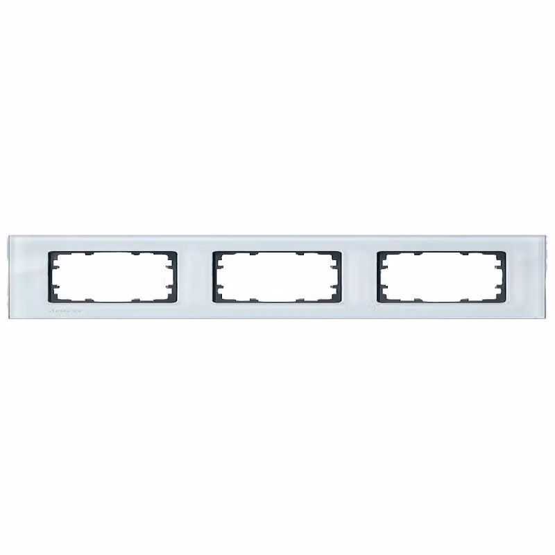 SIEMENS Cornice tripla Delta in vetro 5TG12030
