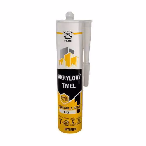 Stucco acrilico bianco 280 ml, BULDOK
