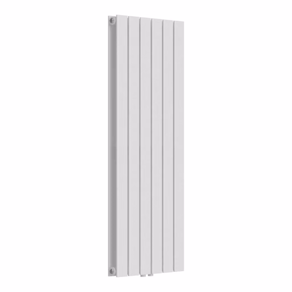 Termosifone a pannello doppio con elementi piatti neu.haus, Bianco, L: 120 cm, P: 45 cm – 2