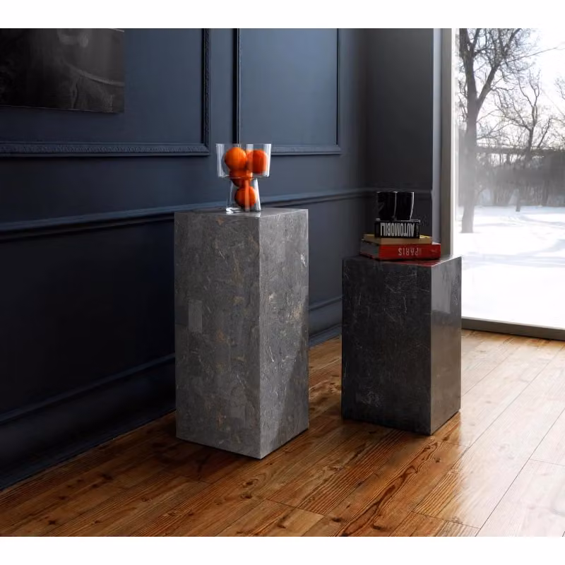 Colonna Inay Stones grigio L/P/H: 35 x 35 x 80 cm – 2
