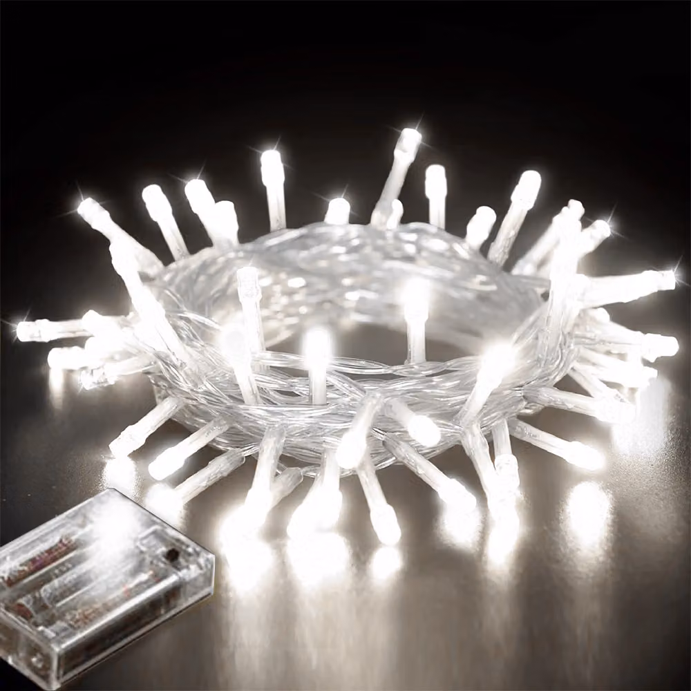 3M 30 LED luci fiabesche a batteria bianco Natale indoor luci fiabesche luci di Natale camera da letto festa matrimonio decorazione