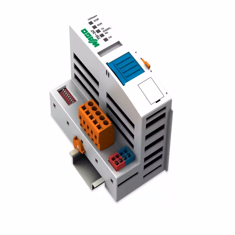Accoppiatore bus di campo WAGO CANopen; MCS; ECO; grigio chiaro 750-347