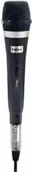 Microfono a filo Karma DM 537 Black e Silver con cavo da 4m