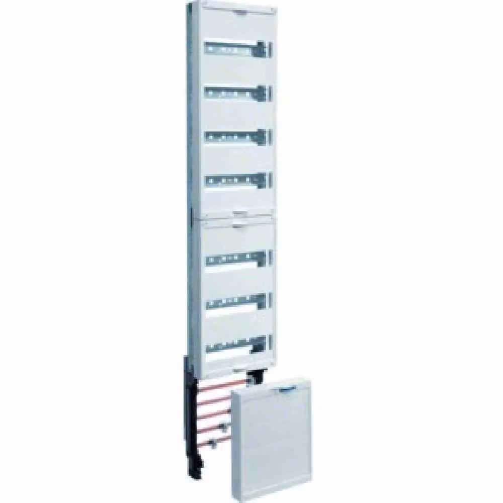 Quadro di distribuzione 12TE 7xDIN 250x1350x205mm con foro di uscita con terminali N-PE m (ZH53XS)