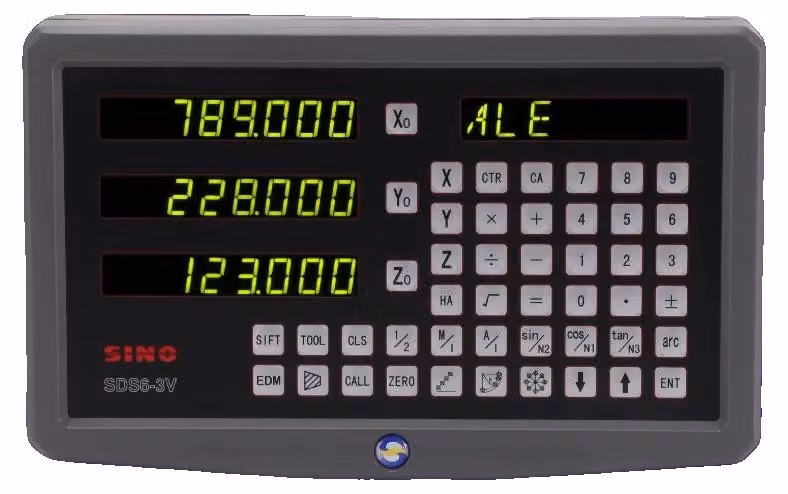 Kit di display digitale, misurazione a 3 assi, bilance ad alta precisione, kit SDS6-3V da 5 µm