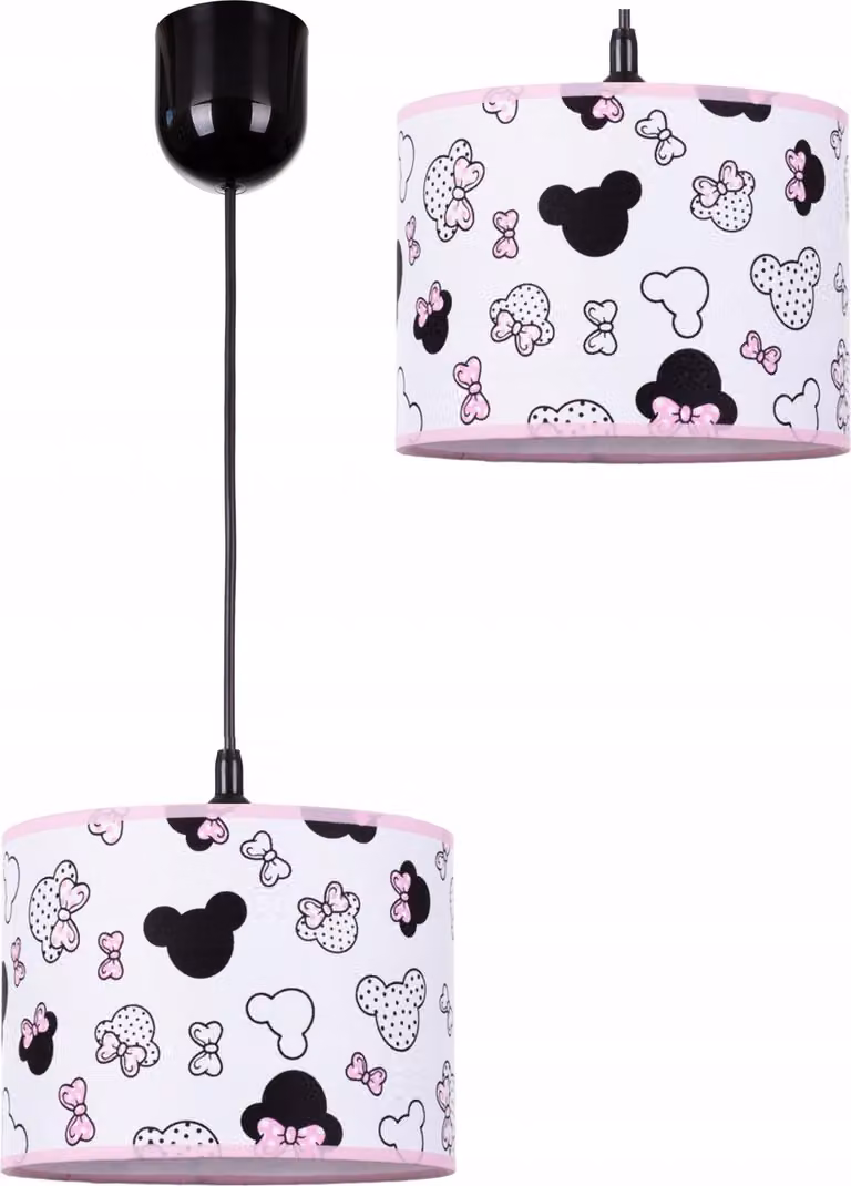Lampada A Sospensione Per Bambini Mickey Mouse Paralume Per Bambine Lampada Moderna A Led