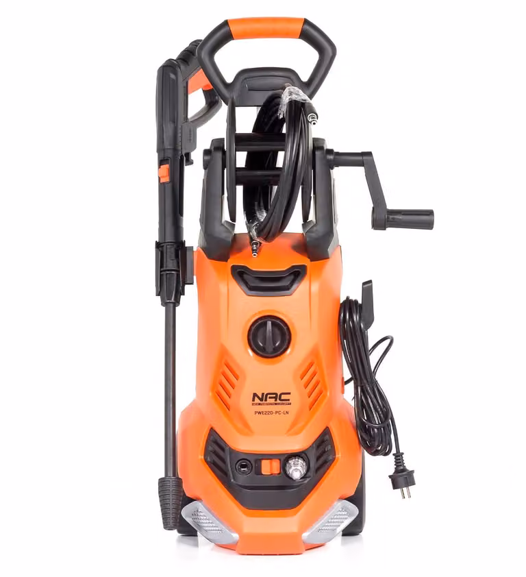 Idropulitrice - Motore da 2200 W - Pressione di lavoro di 170 bar - Pompa in alluminio - Ideale per terrazzi e auto