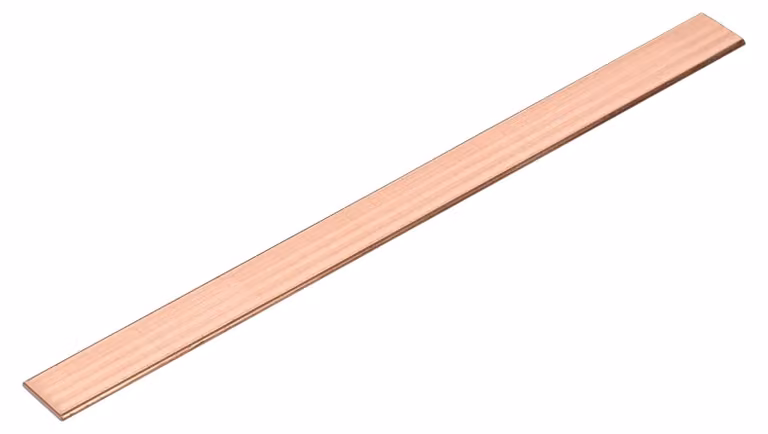 Piastra di rame 1x10x230 mm, grado C110, massiccia, ideale per progetti fai-da-te e applicazioni elettriche