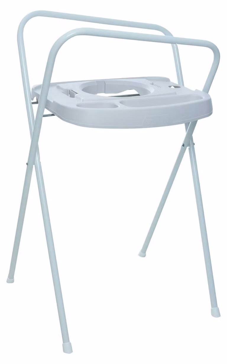 Supporto per vasca da bagno Bebe-Jou, modello Click, 103 cm, colore beige chiaro