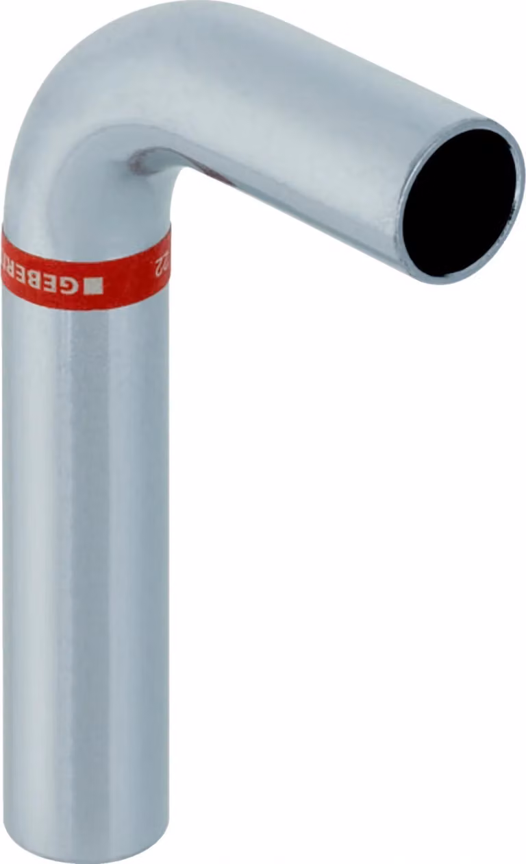 Geberit GE Mapress, Acciaio al carbonio, raccordo a gomito, 90°, d28 mm, zincato, 1 pz.