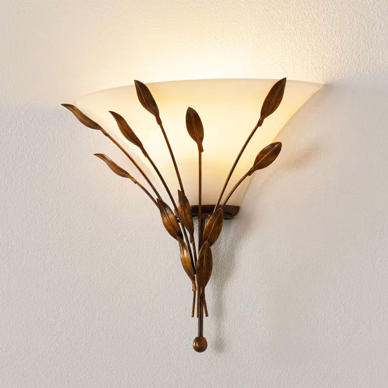 Kögl Applique da parete CAMPANA, dimmerabile, Marrone / Ruggine, Soggiorno / Sala da pranzo, Metallo, Campagna / Rustiche, Applique