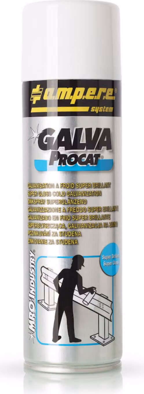 A.M.P.E.R.E. zinco spray Galva Procat 500 ml super lucido 12 pz