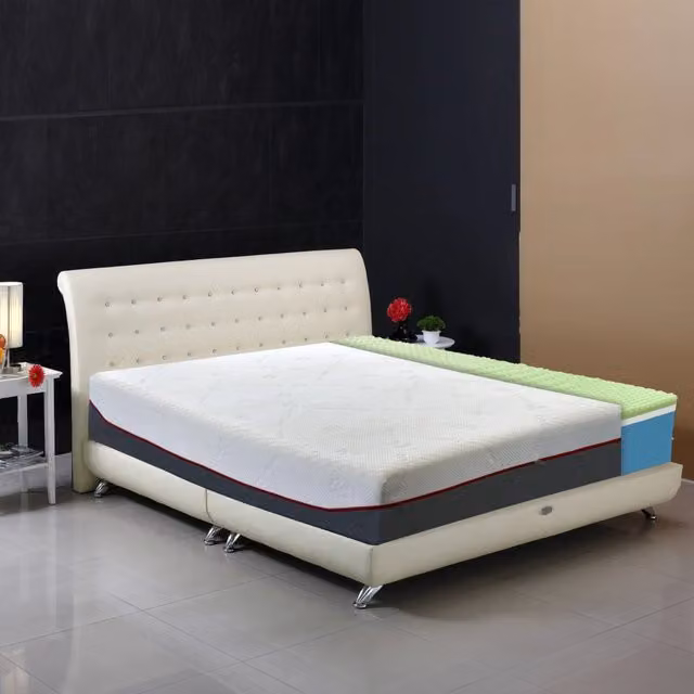 Materasso Ortopedico Dispositivo Medico TEK H24 ITALYMATERASSI con 330 Molle Insacchettate, Memory e Cuscino, Colore Bianco, L/P/H: 80 x 190 cm