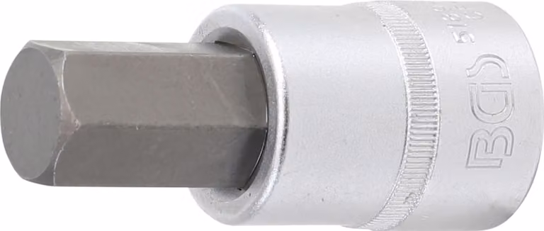 BGS bit a bussola a guida quadrata 20 mm (3/4") esagono incassato 22 mm - 5189-H22