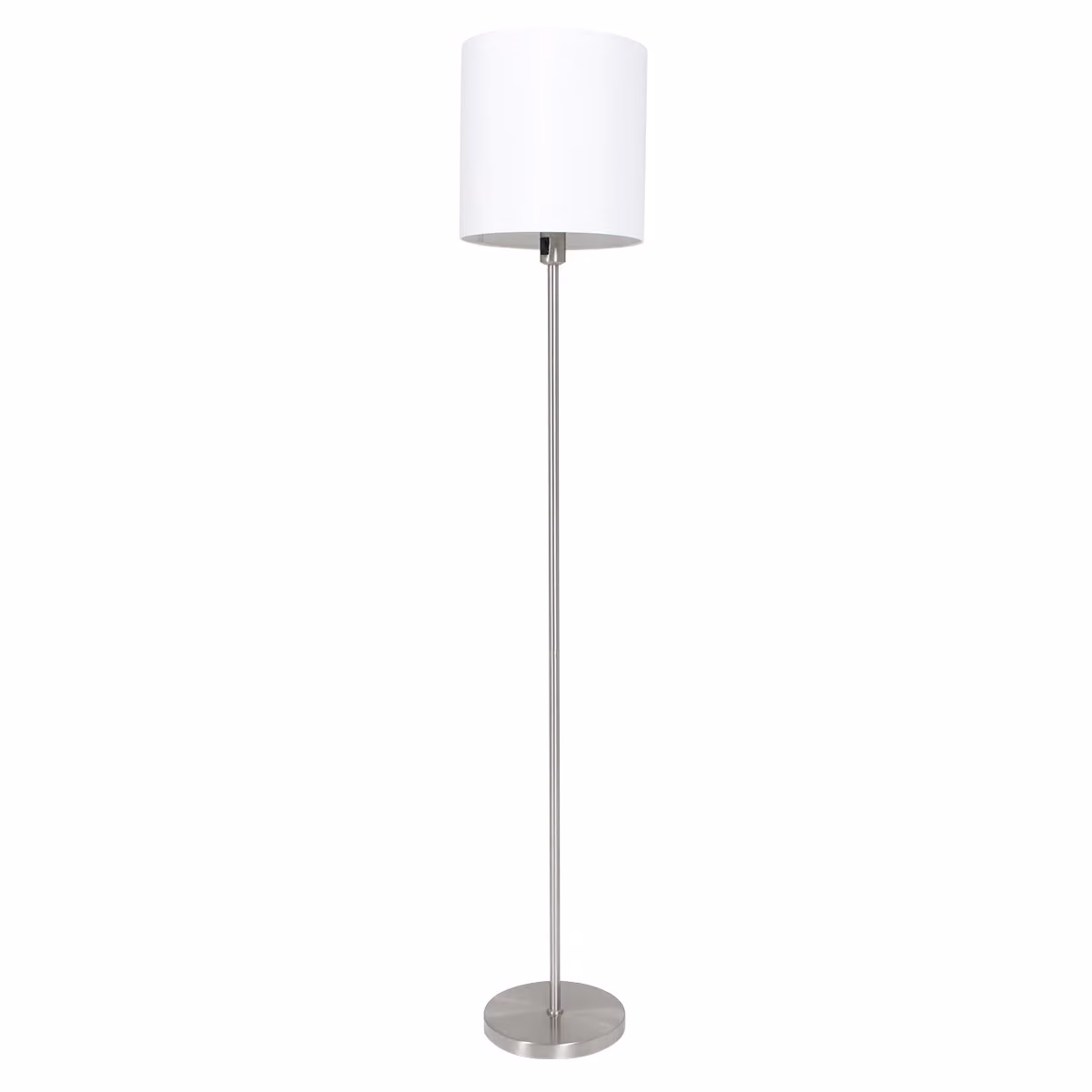 Lampada da terra - acciaio - NOOR - metallo tessile - Ø 30cm - E27 - 1564ST - Mexlite