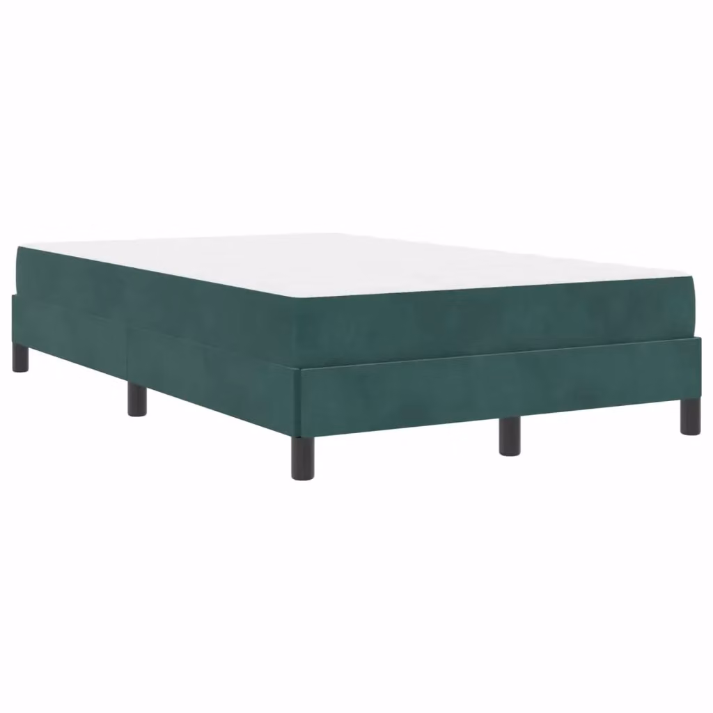 Letto moderno con materasso a molle pocket individuali vidaXL, colore verde, L/P/H: 120 x 200 x 45 cm – 2