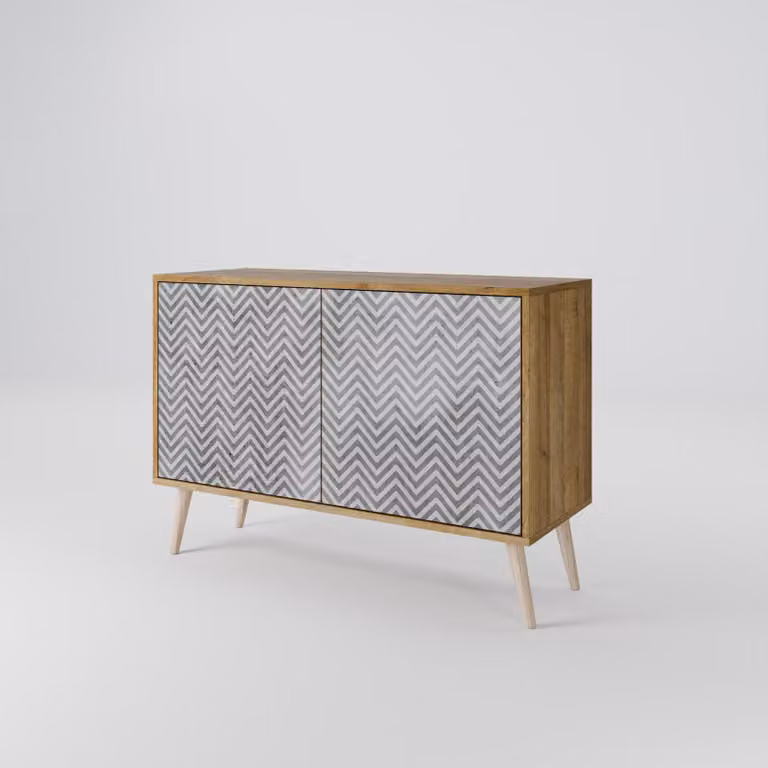 Cassettiera Spacerebels a 2 ante - credenza cassettiera - credenza alta - mobile guardaroba - soggiorno camera da letto - 57,5×111×42 (HxLxP)