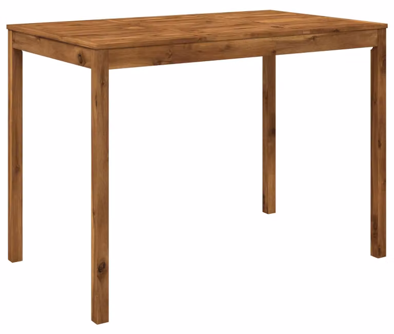 Tavolo da giardino, modello "Natur", 147 x 88,5 x 105 cm, in legno massello di acacia
