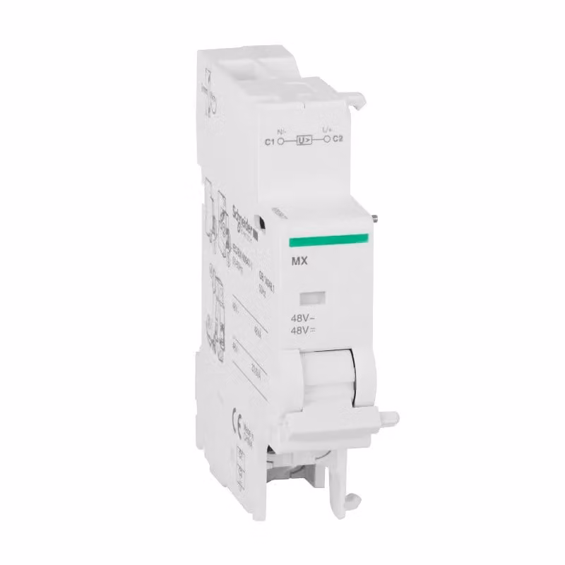 Schneider Electric: relè di corrente di lavoro MX 48 V CA / 48 V CC A9N26477