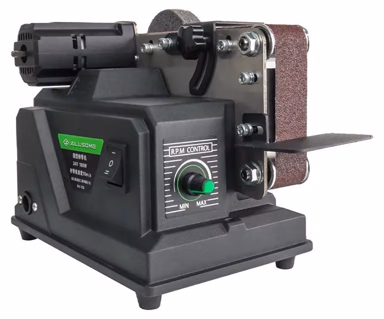 Levigatrice a nastro, 180 W, regolazione della velocità, BG-3202