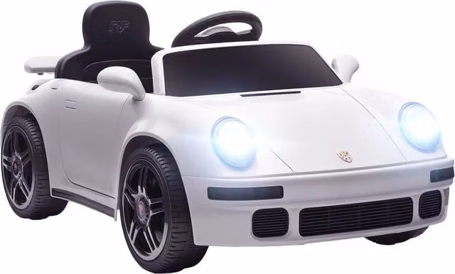 Auto elettrica per bambini zephmum Bianco L: 103 cm, P: 55 cm, H: 44 cm