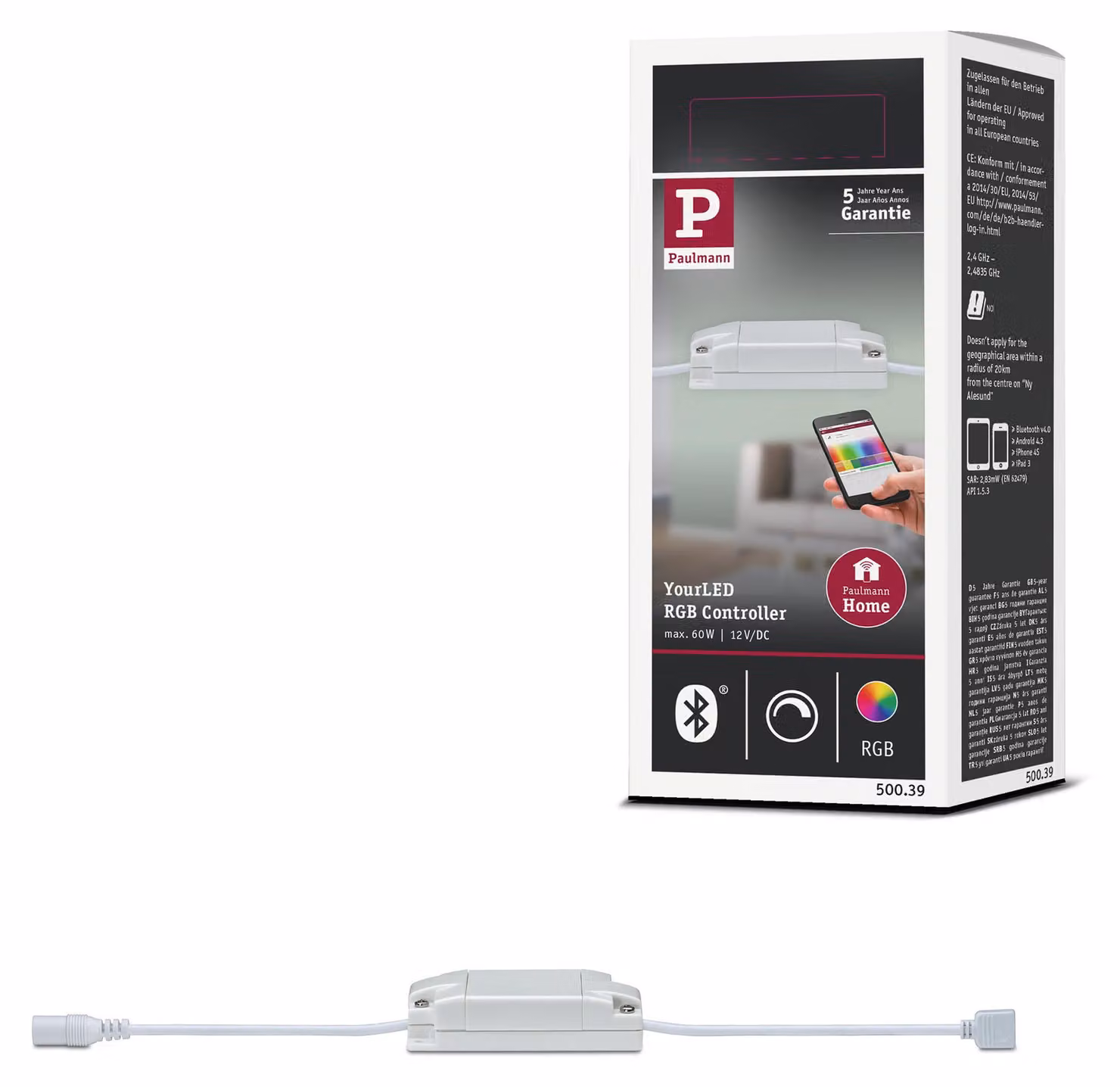Controller RGB YourLED per sistemi domotici Paulmann