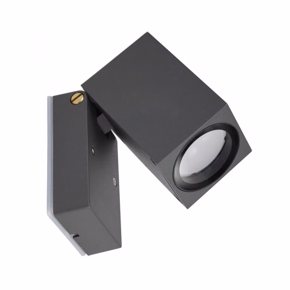 Lampada da parete mobile per esterni 1xGU10 grigio scuro IP44 SU-MA Mini 5005 DG