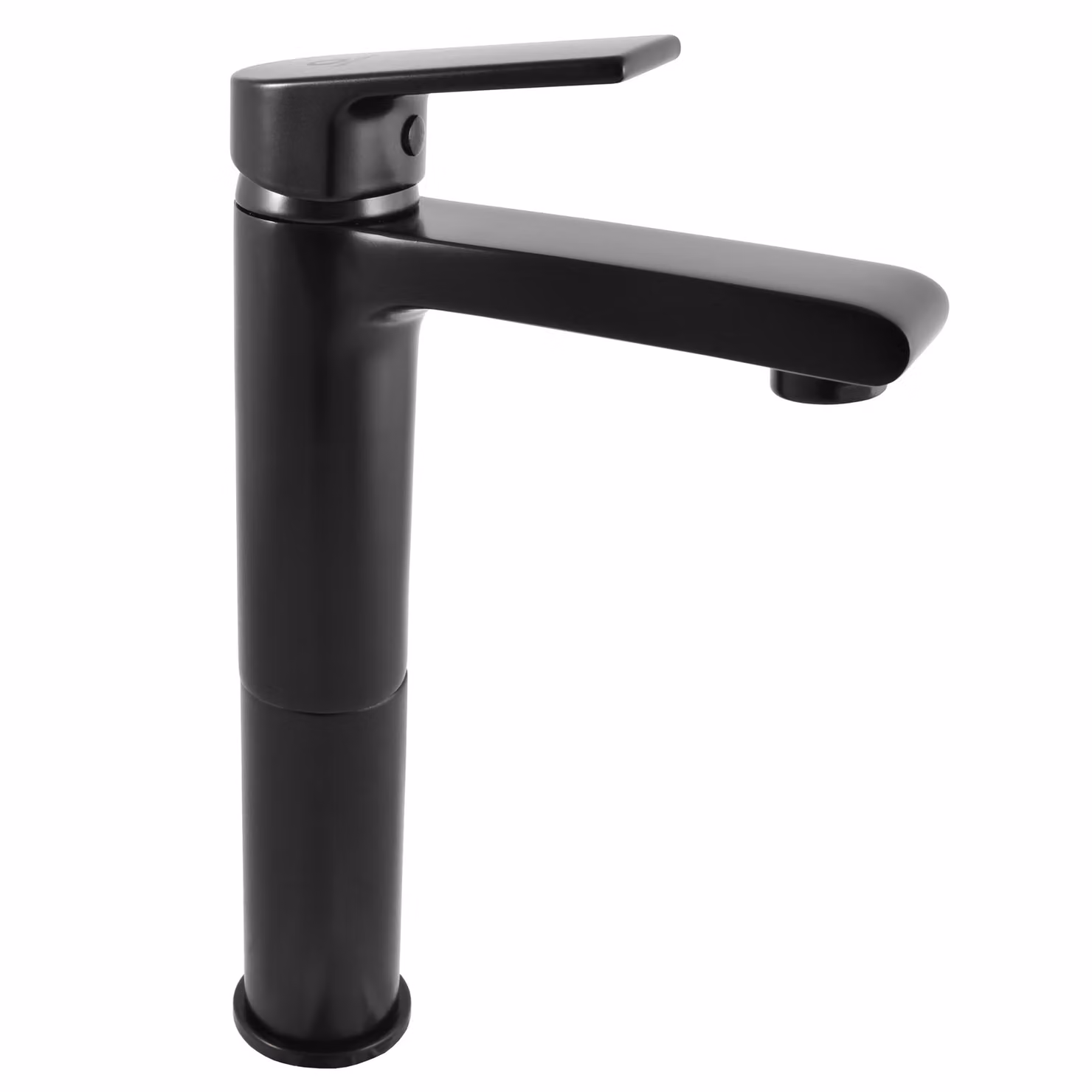 Slezák-RAV Miscelatore per lavabo, alto COLORADO nero opaco CO130CMAT Colore: nero opaco, Dimensione: 1/2''