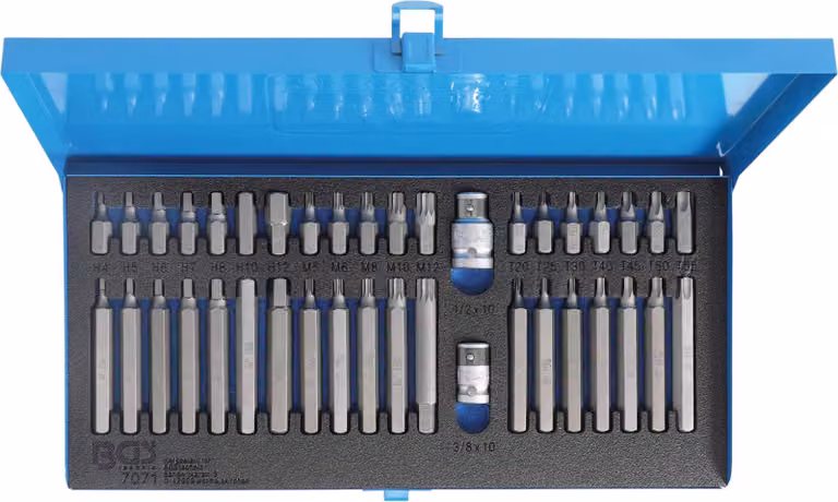 BGS Set di punte combinate, 40 pezzi.