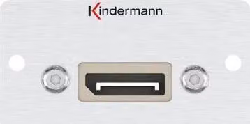 Kindermann 7444000583 Presa DisplayPort in alluminio (7444000583)