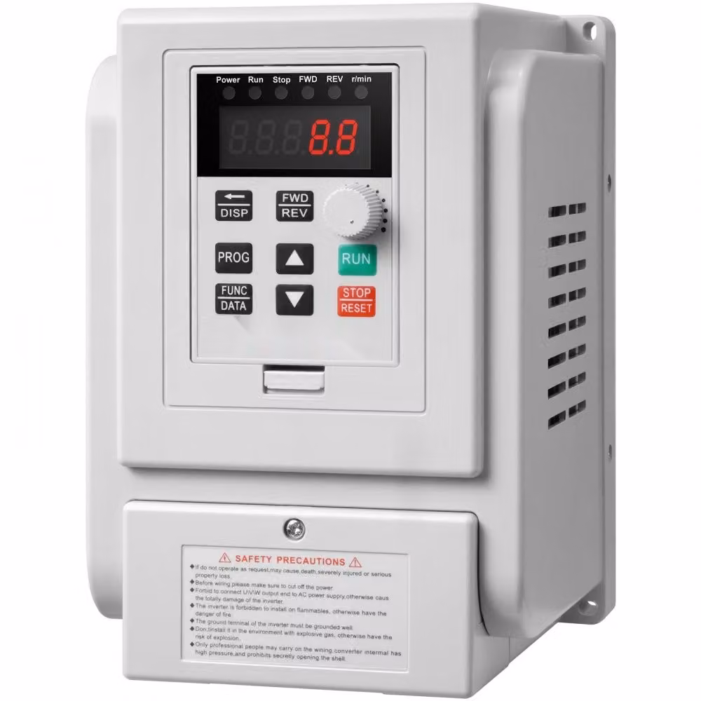 4 kW 18 A 5 PS - Inverter VFD - AC 220-240V - Controllore di frequenza - Controllore di velocità - Convertitore di frequenza - Motore inverter - Inverter VFD - Variatore di frequenza - Cavo di controllo da 20 cm incluso