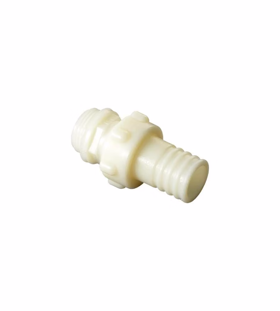 Raccordo tre pezzi diritto in PA con accoppiamento conico diam.1"x 25 mm