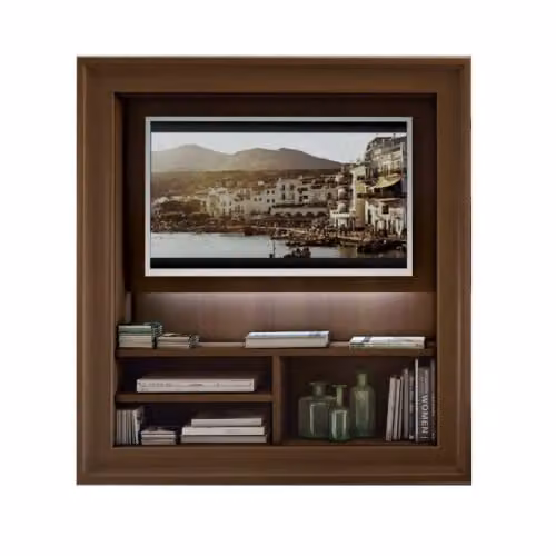 Porta TV sospeso con cornice classico Colombini Casa L143