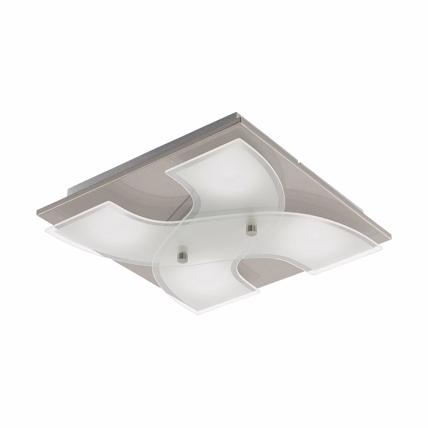 Eglo 96397 Dirus LED parete/soffitto 3,3W nichel bianco chiaro