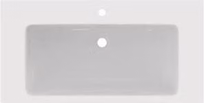 Mobile lavabo i.life B m ÜL, 1 foro per rubinetto, 1010 x 515 x 180 mm, bianco