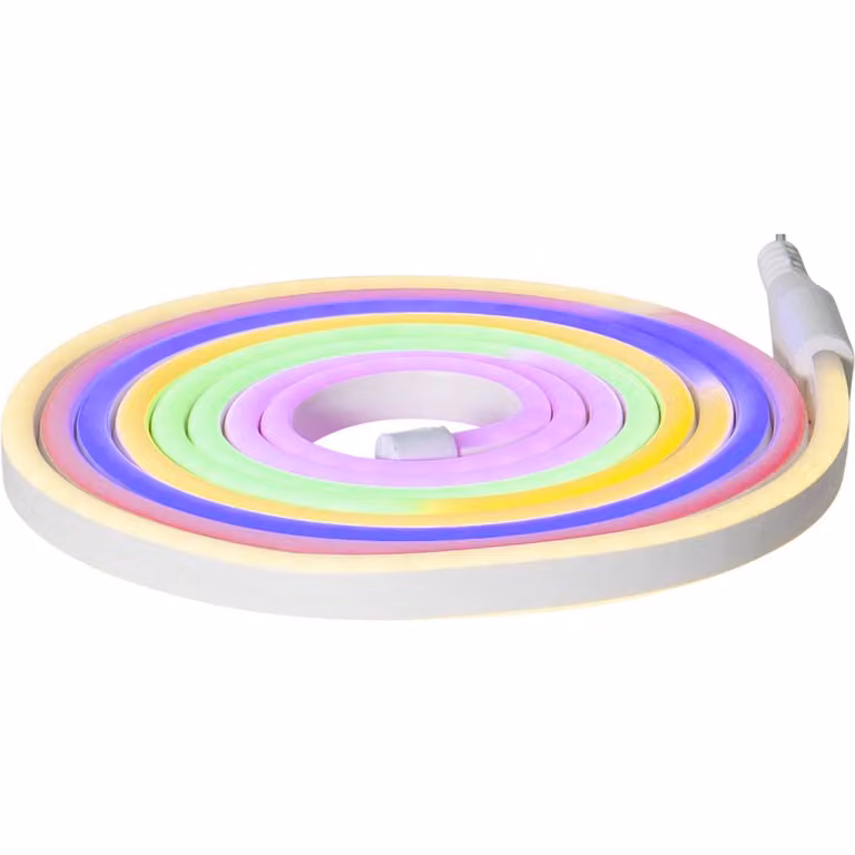 Eglo 900224 FLATNEONLED LED striscia luminosa/asta per esterni 288x0,2W 3000x15mm Colore IP44